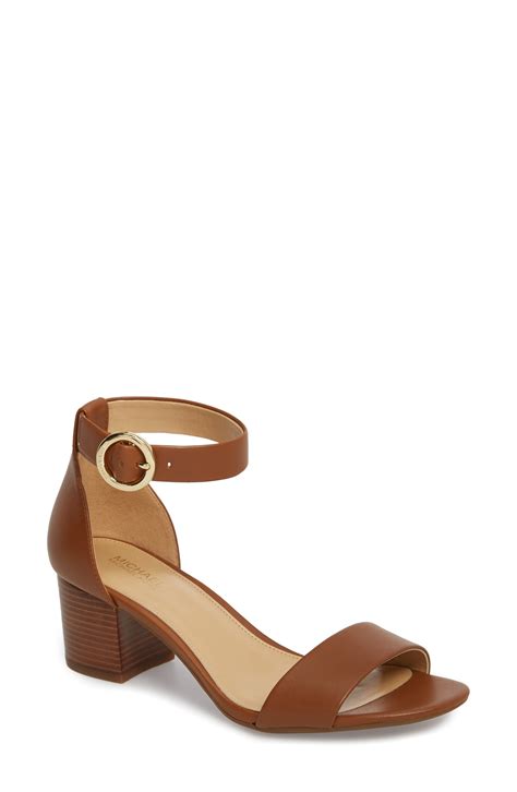 MICHAEL Michael Kors Lena Block Heel Dress Sandals 